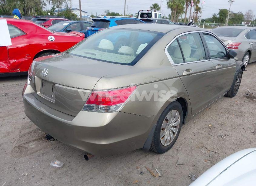 Photo 4 of 2009 Honda Accord 2.4 LX (VIN 1HGCP26329A003318)