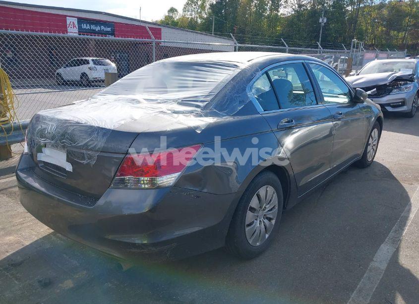 Photo 4 of 2009 Honda Accord 2.4 LX (VIN 1HGCP26329A078133)