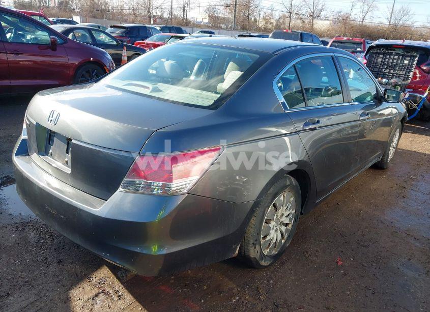 Photo 4 of 2009 Honda Accord 2.4 LX (VIN 1HGCP26339A086211)