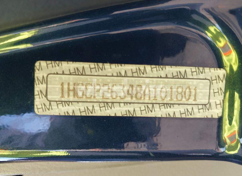 Photo 9 of 2008 Honda Accord 2.4 LX (VIN 1HGCP26348A101801)