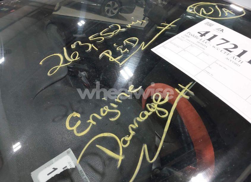 Photo 6 of 2009 Honda Accord 2.4 LX (VIN 1HGCP26349A030990)