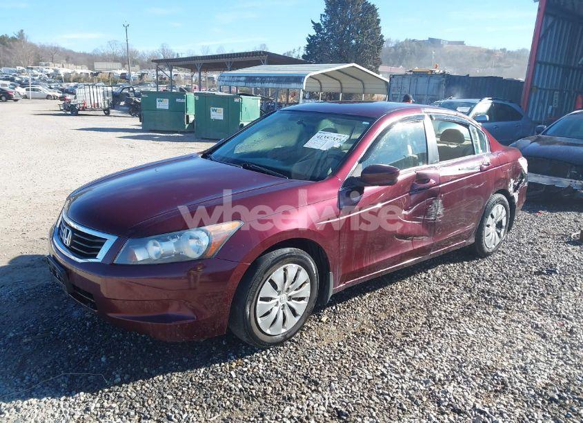 Photo 2 of 2009 Honda Accord 2.4 LX (VIN 1HGCP26359A015382)