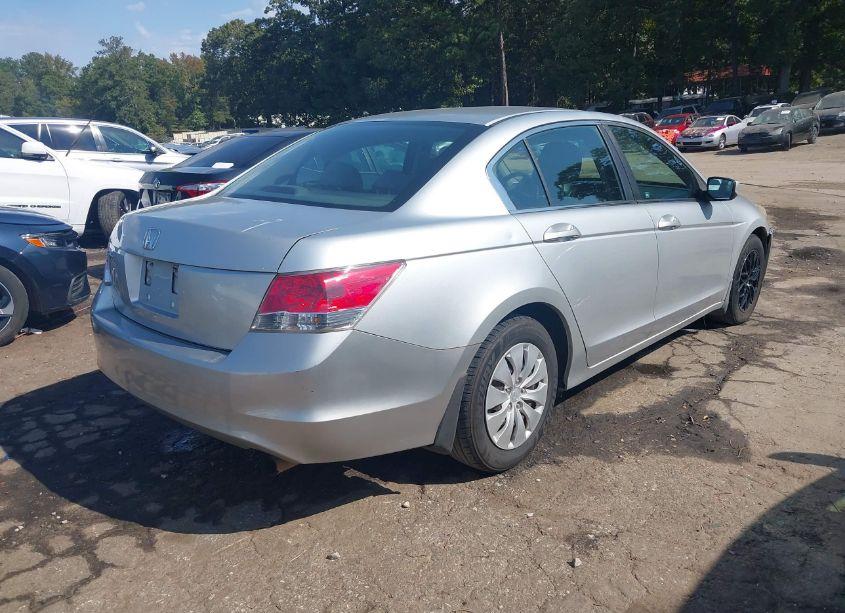 Photo 4 of 2009 Honda Accord 2.4 LX (VIN 1HGCP26389A093851)