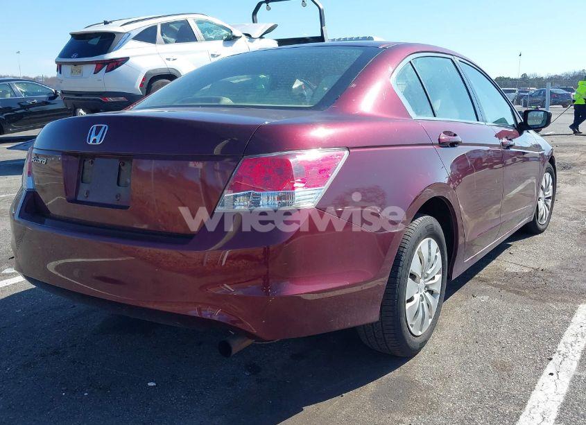 Photo 4 of 2009 Honda Accord 2.4 LX (VIN 1HGCP263X9A160160)