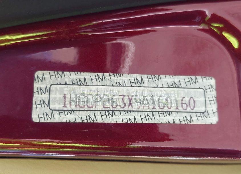 Photo 9 of 2009 Honda Accord 2.4 LX (VIN 1HGCP263X9A160160)