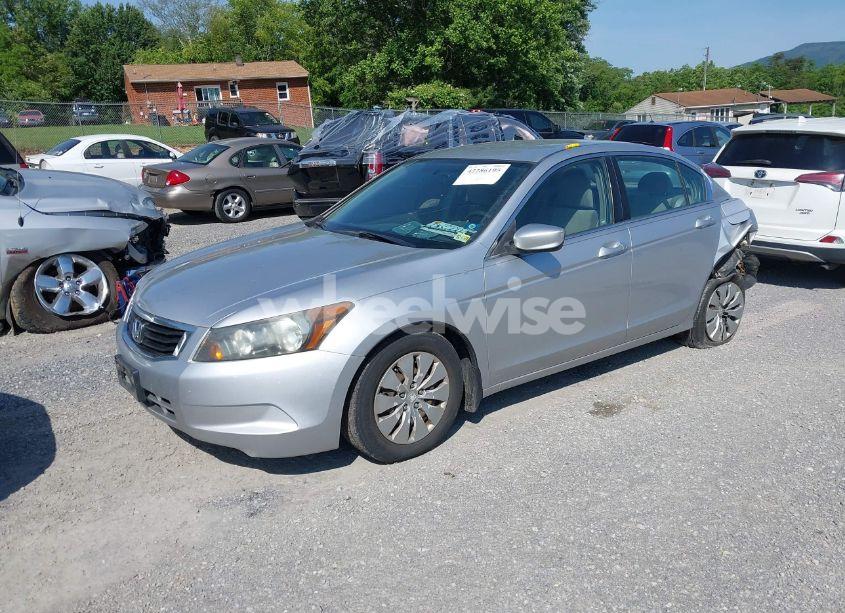 Photo 2 of 2009 Honda Accord 2.4 LX (VIN 1HGCP263X9A185995)