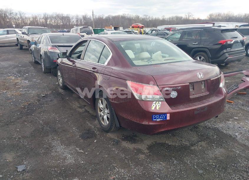 Photo 3 of 2009 Honda Accord 2.4 LX-P (VIN 1HGCP26449A160017)