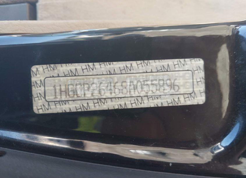 Photo 9 of 2008 Honda Accord 2.4 LX-P (VIN 1HGCP26468A055896)