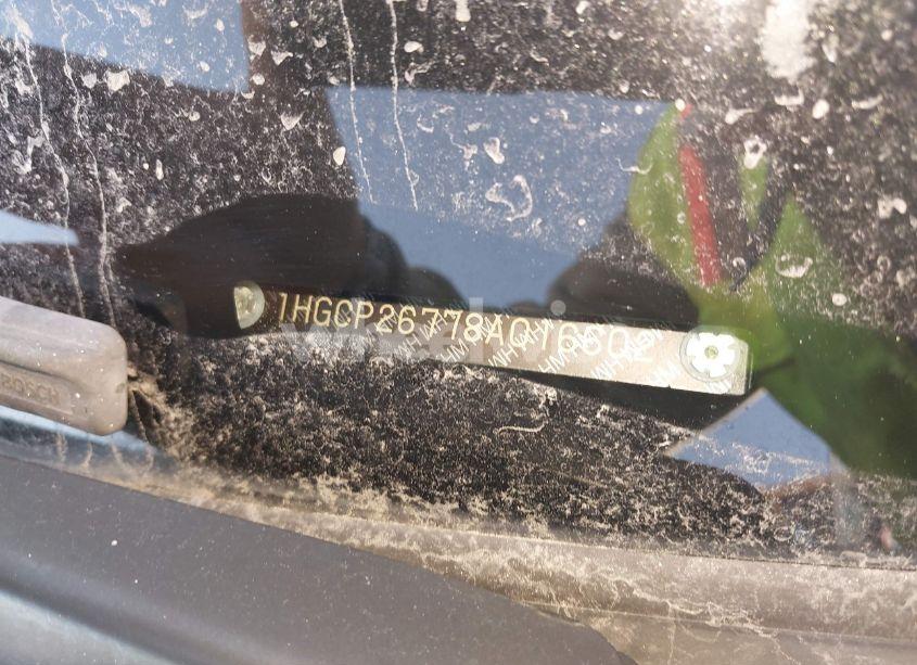 Photo 9 of 2008 Honda Accord 2.4 EX (VIN 1HGCP26778A016602)