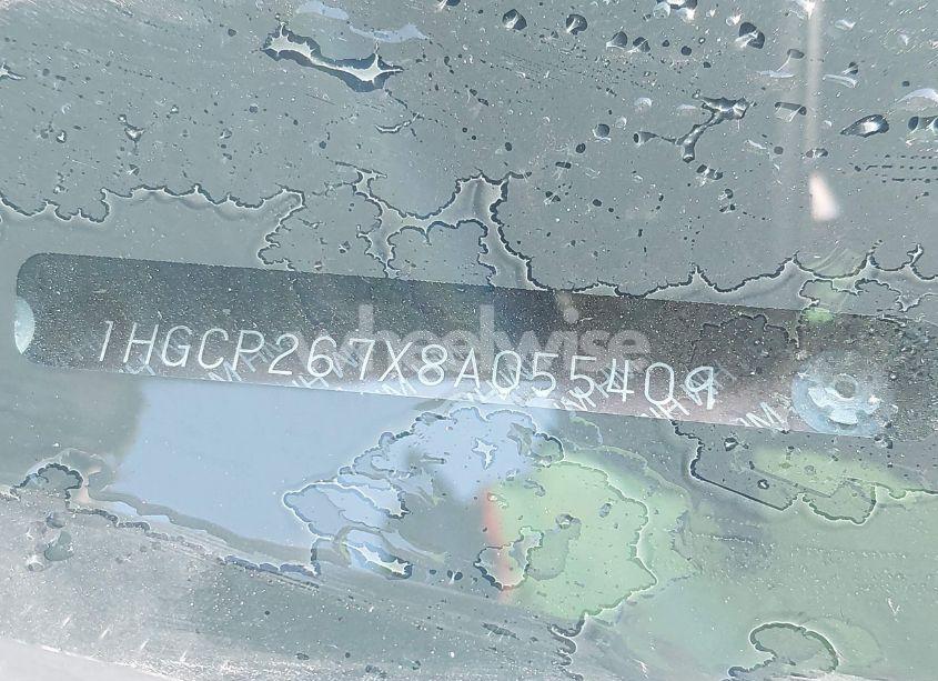 Photo 9 of 2008 Honda Accord 2.4 EX (VIN 1HGCP267X8A055409)