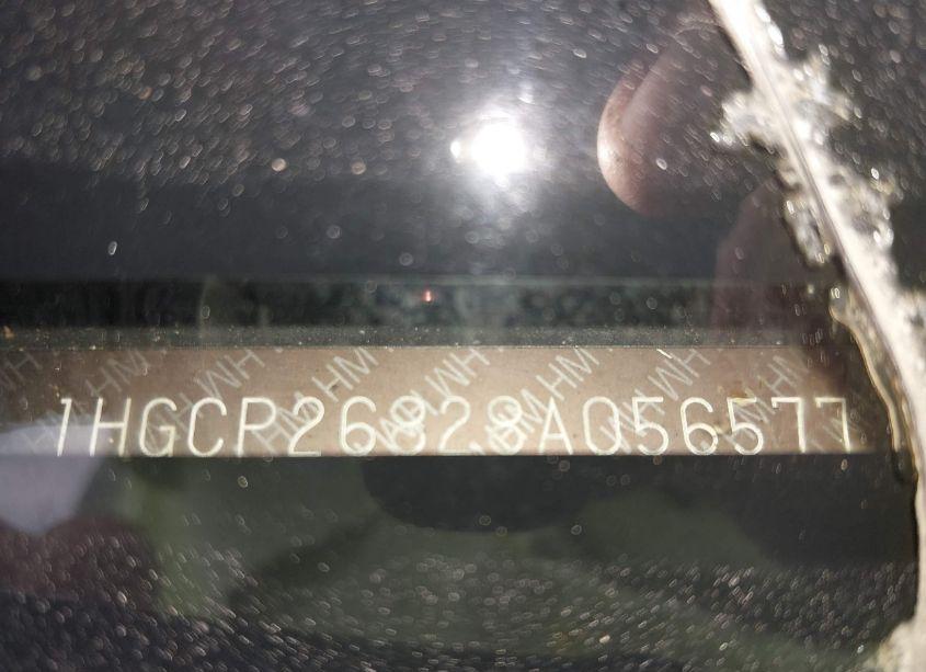 Photo 9 of 2008 Honda Accord 2.4 EX-L (VIN 1HGCP26828A056577)