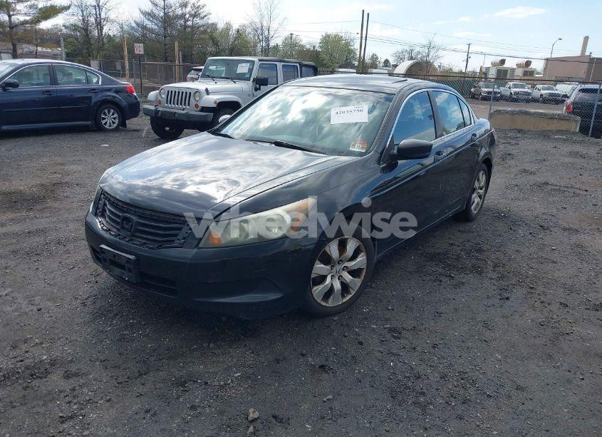 Photo 2 of 2008 Honda Accord 2.4 EX-L (VIN 1HGCP26858A052751)