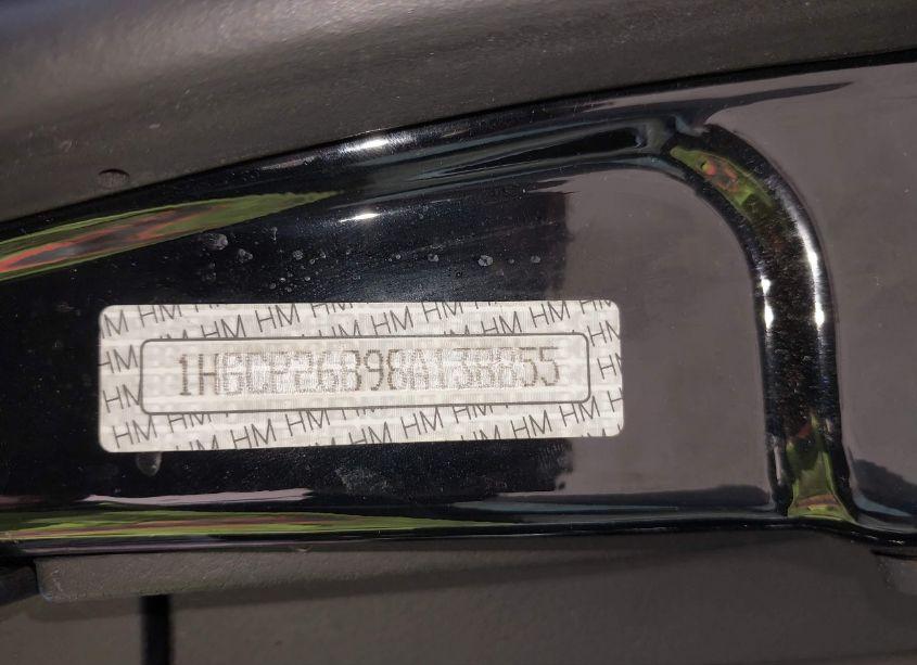 Photo 9 of 2008 Honda Accord 2.4 EX-L (VIN 1HGCP26898A138855)