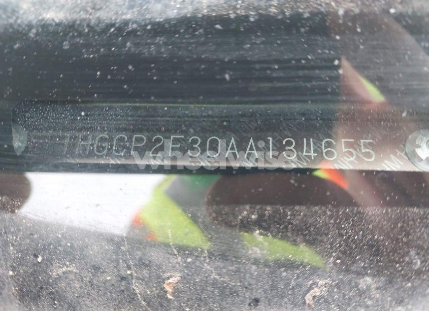 Photo 9 of 2010 Honda Accord 2.4 LX (VIN 1HGCP2F30AA134655)