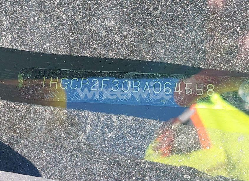 Photo 13 of 2011 Honda Accord 2.4 LX (VIN 1HGCP2F30BA064558)