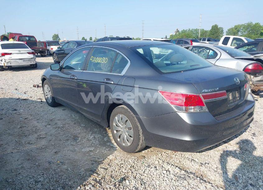 Photo 3 of 2012 Honda Accord 2.4 LX (VIN 1HGCP2F30CA103120)