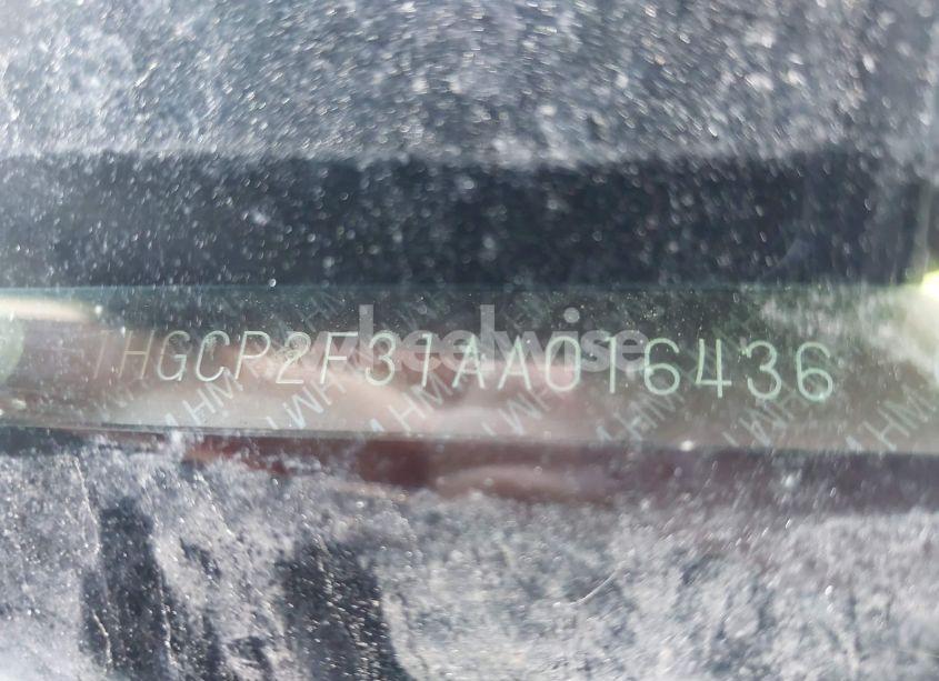 Photo 9 of 2010 Honda Accord 2.4 LX (VIN 1HGCP2F31AA016436)