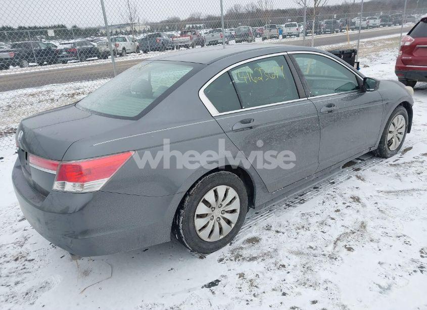 Photo 4 of 2011 Honda Accord 2.4 LX (VIN 1HGCP2F31BA047655)