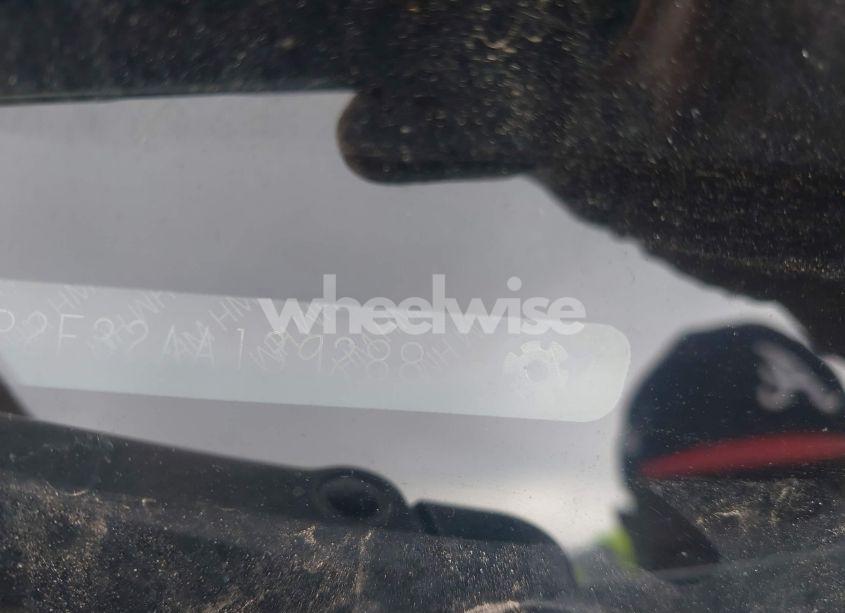 Photo 9 of 2010 Honda Accord 2.4 LX (VIN 1HGCP2F32AA139288)