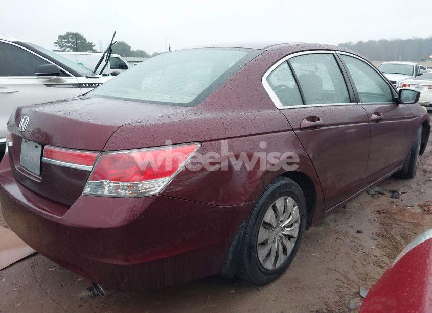 Photo 4 of 2012 Honda Accord 2.4 LX (VIN 1HGCP2F32CA076793)