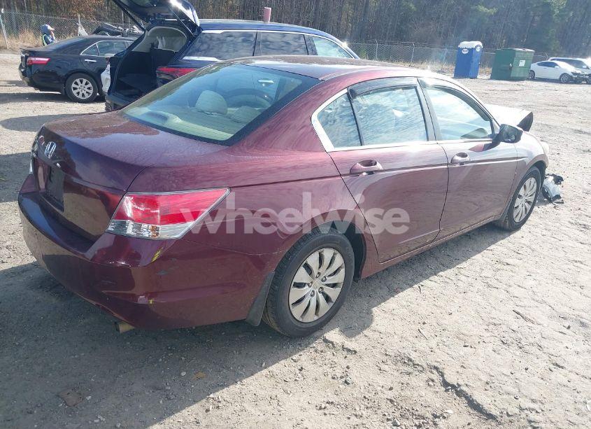 Photo 4 of 2010 Honda Accord 2.4 LX (VIN 1HGCP2F33AA169223)