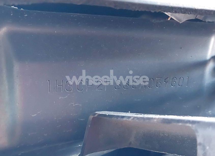 Photo 9 of 2012 Honda Accord 2.4 LX (VIN 1HGCP2F33CA059601)