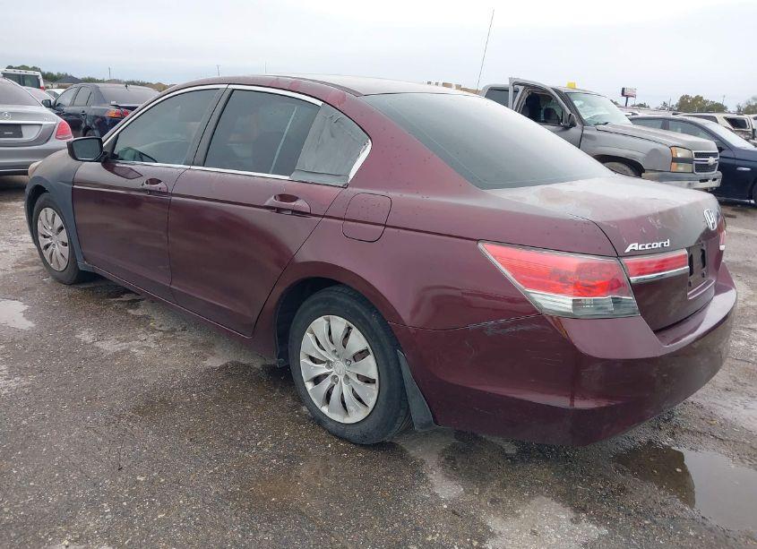 Photo 3 of 2012 Honda Accord 2.4 LX (VIN 1HGCP2F33CA207245)