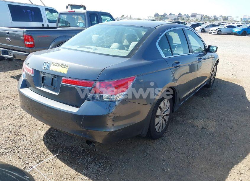 Photo 4 of 2012 Honda Accord 2.4 LX (VIN 1HGCP2F34CA095412)