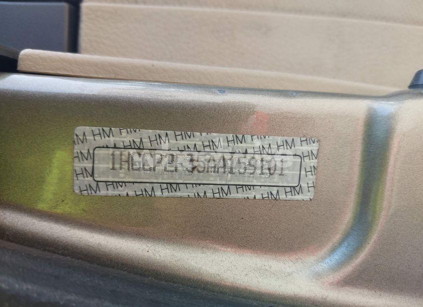 Photo 9 of 2010 Honda Accord 2.4 LX (VIN 1HGCP2F35AA159101)