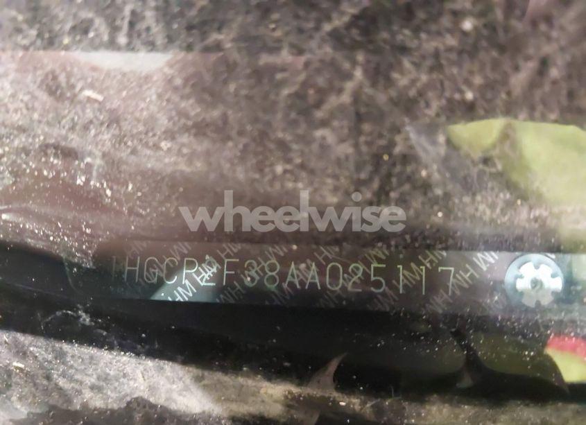 Photo 9 of 2010 Honda Accord 2.4 LX (VIN 1HGCP2F38AA025117)