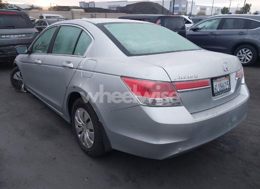 Photo 3 of 2012 Honda Accord 2.4 LX (VIN 1HGCP2F38CA189258)