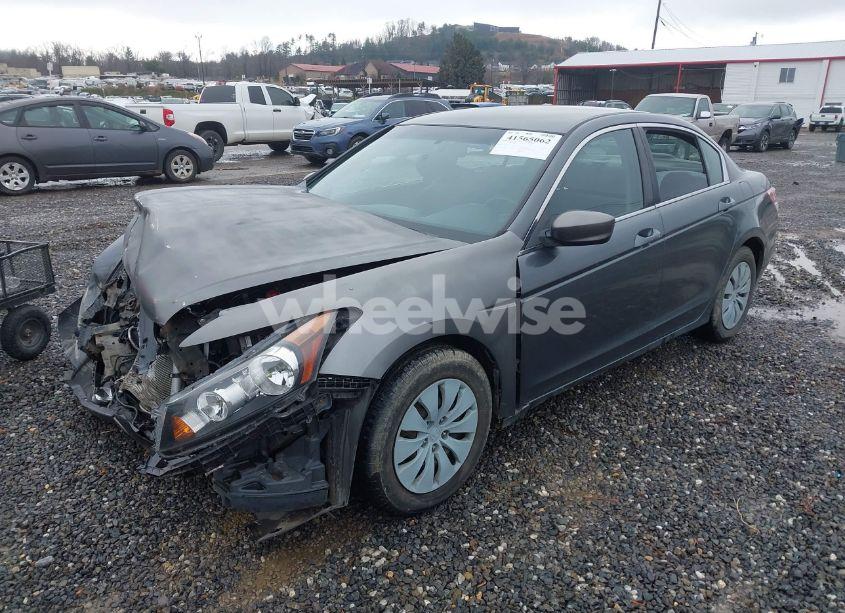 Photo 2 of 2010 Honda Accord 2.4 LX (VIN 1HGCP2F39AA156704)