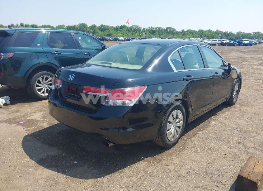 Photo 4 of 2012 Honda Accord 2.4 LX (VIN 1HGCP2F39CA012959)