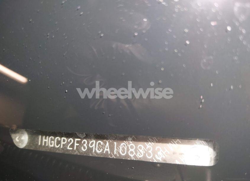 Photo 19 of 2012 Honda Accord 2.4 LX (VIN 1HGCP2F39CA108333)