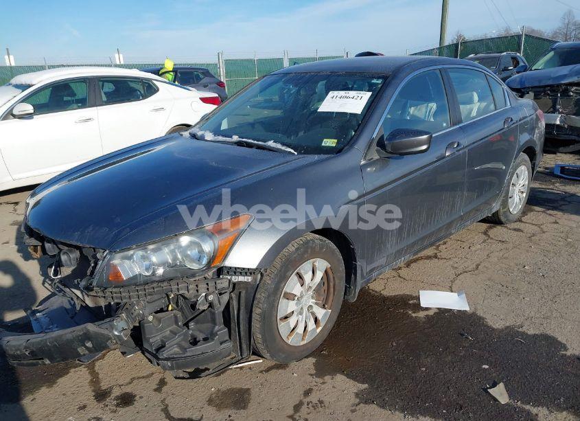 Photo 2 of 2010 Honda Accord 2.4 LX (VIN 1HGCP2F3XAA187623)