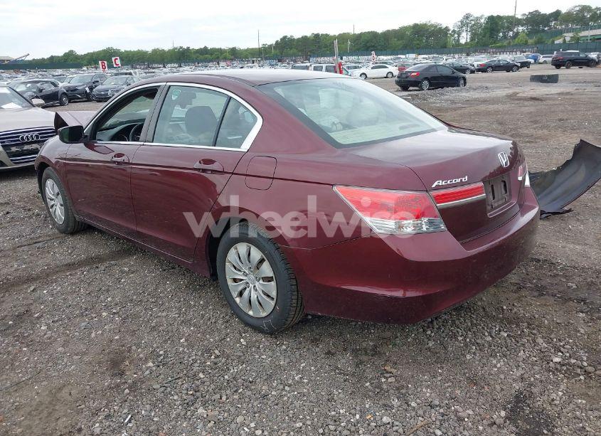 Photo 3 of 2012 Honda Accord 2.4 LX (VIN 1HGCP2F3XCA054718)