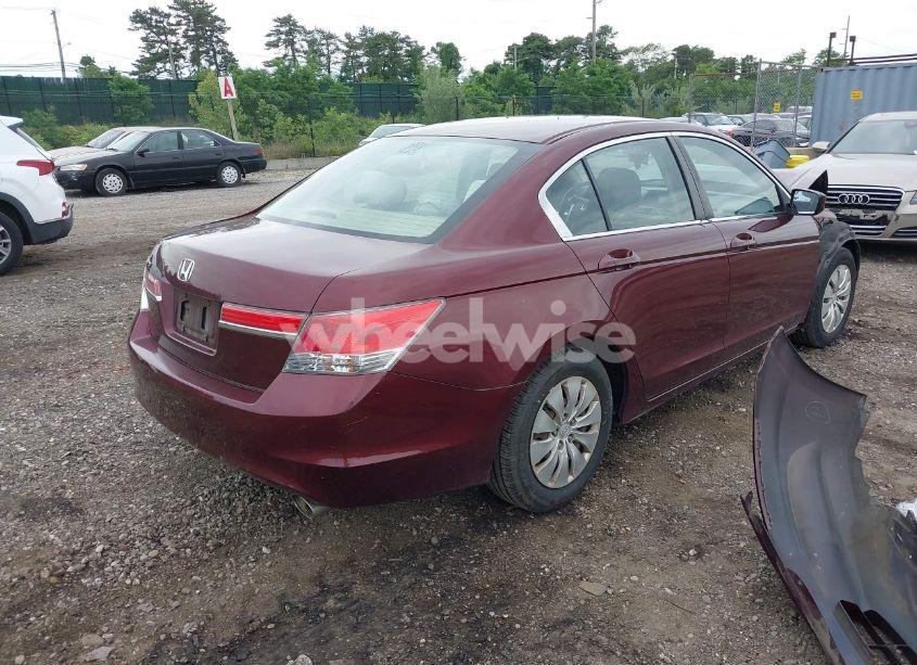 Photo 4 of 2012 Honda Accord 2.4 LX (VIN 1HGCP2F3XCA054718)