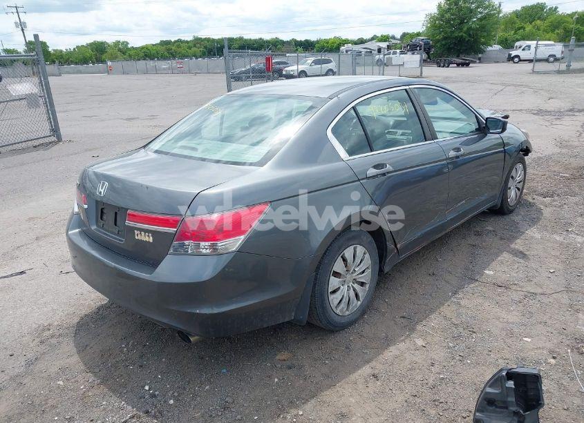 Photo 4 of 2012 Honda Accord 2.4 LX (VIN 1HGCP2F3XCA195790)