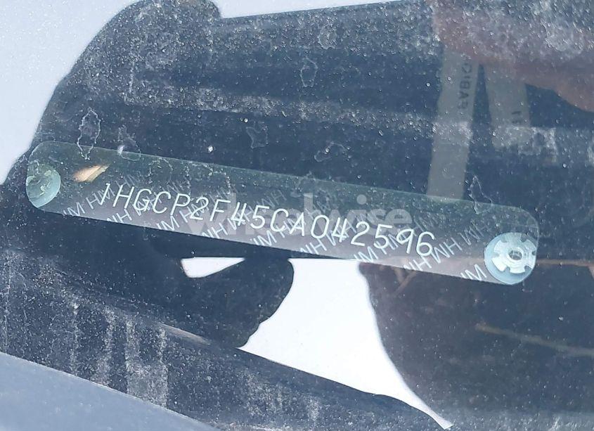 Photo 9 of 2012 Honda Accord 2.4 LX-P (VIN 1HGCP2F45CA042596)