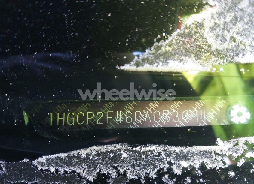 Photo 9 of 2012 Honda Accord SDN LX PREMIUM (VIN 1HGCP2F46CA053994)