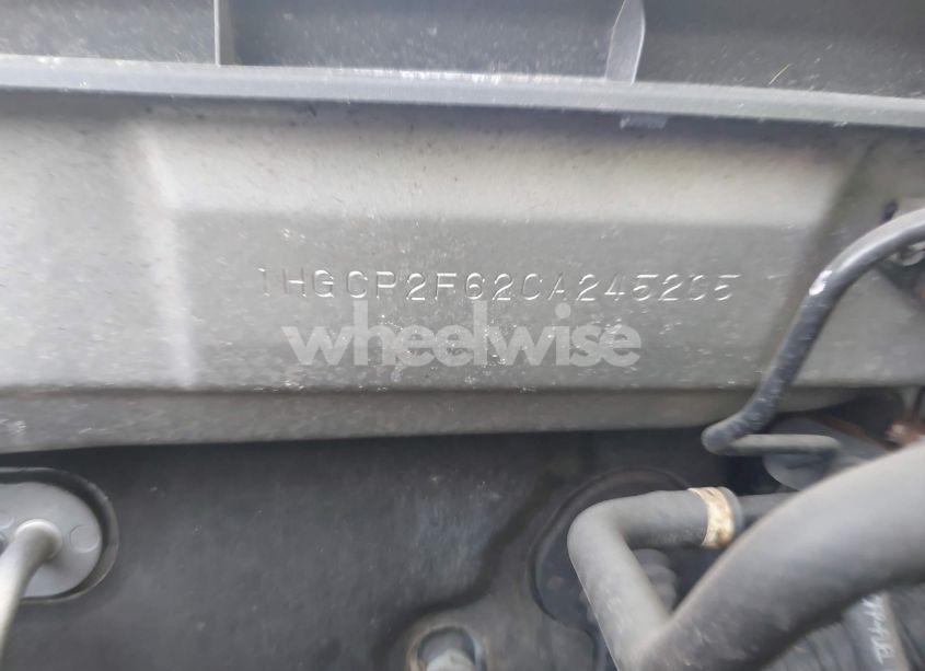 Photo 9 of 2012 Honda Accord 2.4 SE (VIN 1HGCP2F62CA245205)