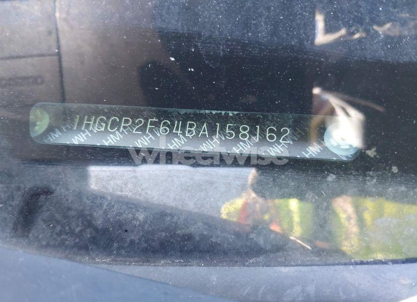 Photo 17 of 2011 Honda Accord 2.4 SE (VIN 1HGCP2F64BA158162)