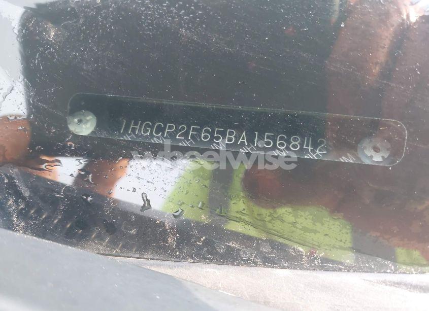 Photo 9 of 2011 Honda Accord 2.4 SE (VIN 1HGCP2F65BA156842)