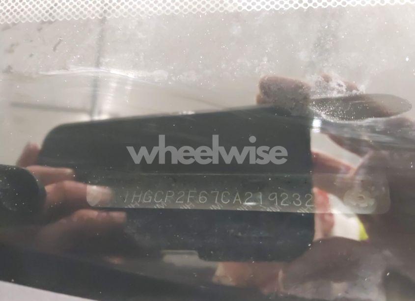 Photo 9 of 2012 Honda Accord 2.4 SE (VIN 1HGCP2F67CA219232)