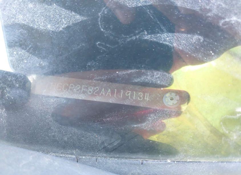 Photo 9 of 2010 Honda Accord 2.4 EX-L (VIN 1HGCP2F82AA119134)