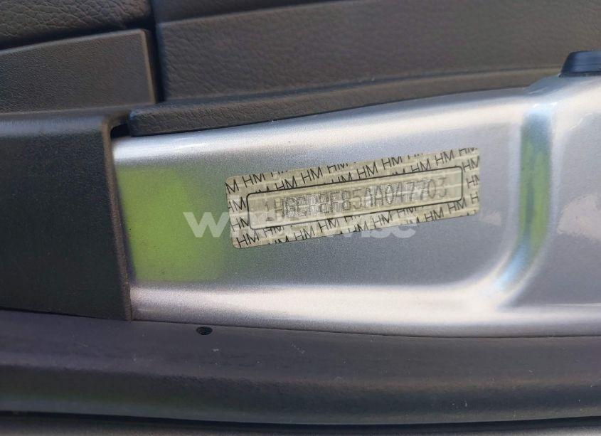 Photo 9 of 2010 Honda Accord 2.4 EX-L (VIN 1HGCP2F85AA047703)