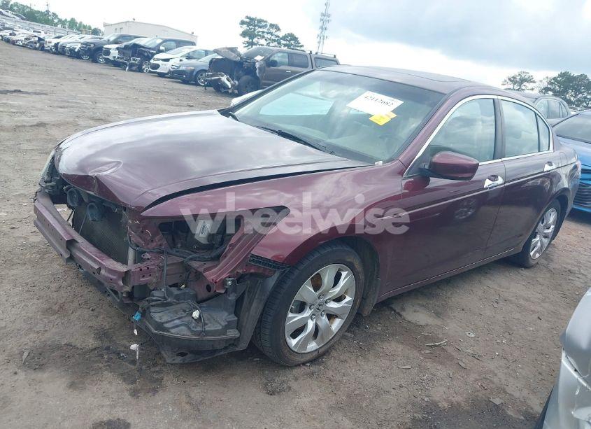 Photo 2 of 2008 Honda Accord 3.5 EX-L (VIN 1HGCP36818A076731)