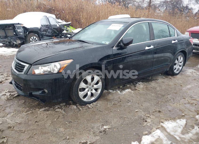 Photo 2 of 2008 Honda Accord 3.5 EX-L (VIN 1HGCP36828A060974)