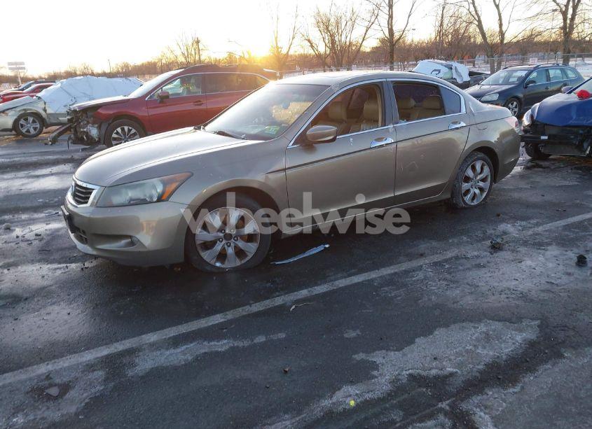 Photo 2 of 2008 Honda Accord 3.5 EX-L (VIN 1HGCP36828A063034)