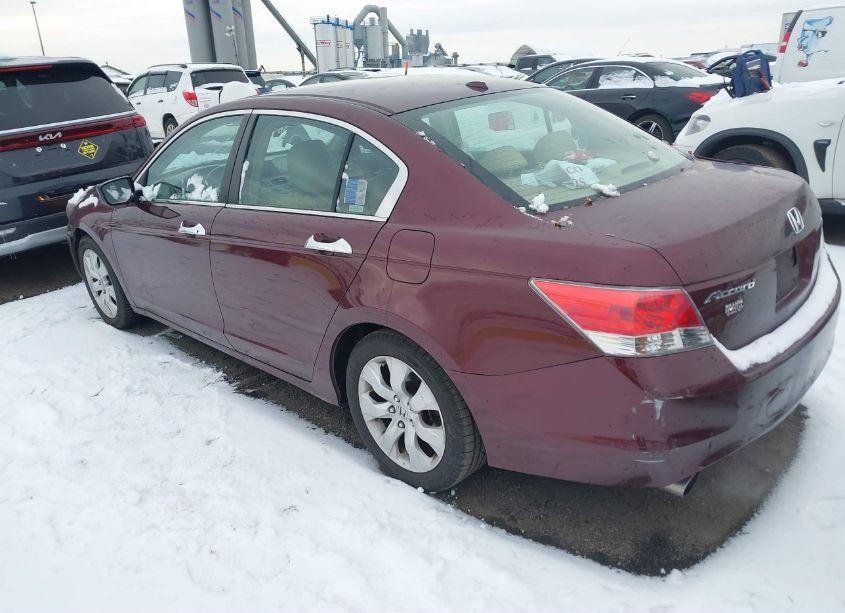 Photo 3 of 2009 Honda Accord 3.5 EX-L (VIN 1HGCP36829A040323)